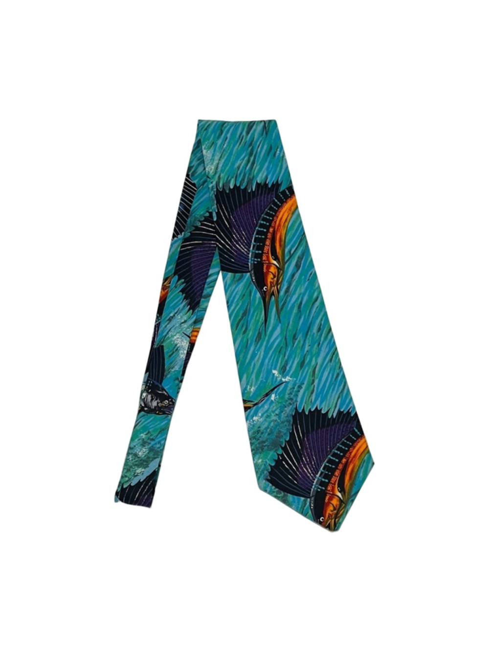 Colorful Fish Pattern Tie